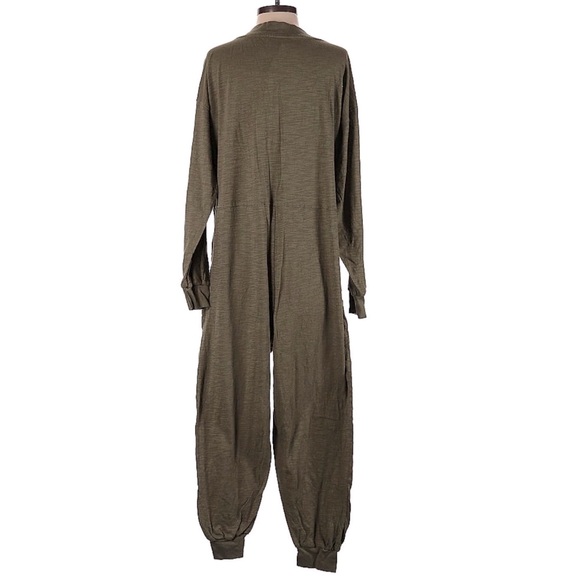 Natural Life Johnny Oversized 100% Green Cotton Jumpsuit S - Picture 3 of 8